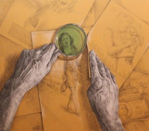 I WISH TO BE - a painting from Hend's new collection