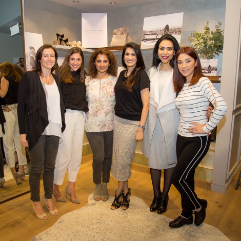 Clair, Justine, Emma, Saher, Amal, Graziella