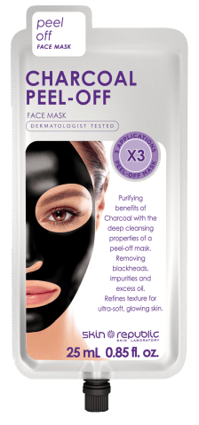 SkinRepublic_Charcoal Peel-OFF Face Mask